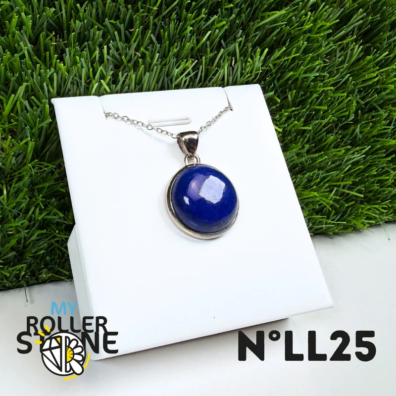 925 Silber Lapislazuli-Anhänger #25