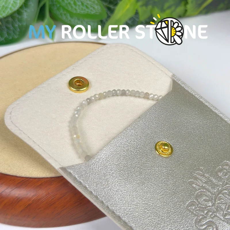 Mondsteinarmband mit Silberverschluss