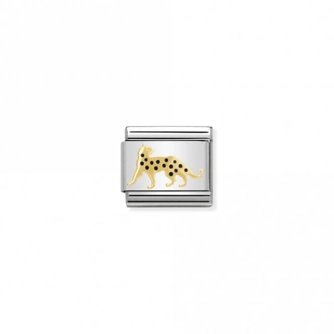 Classic Gold Leopard Animal Charms