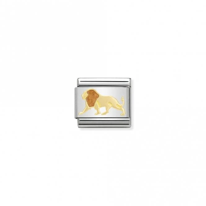Classic Gold Lion Animal Charms