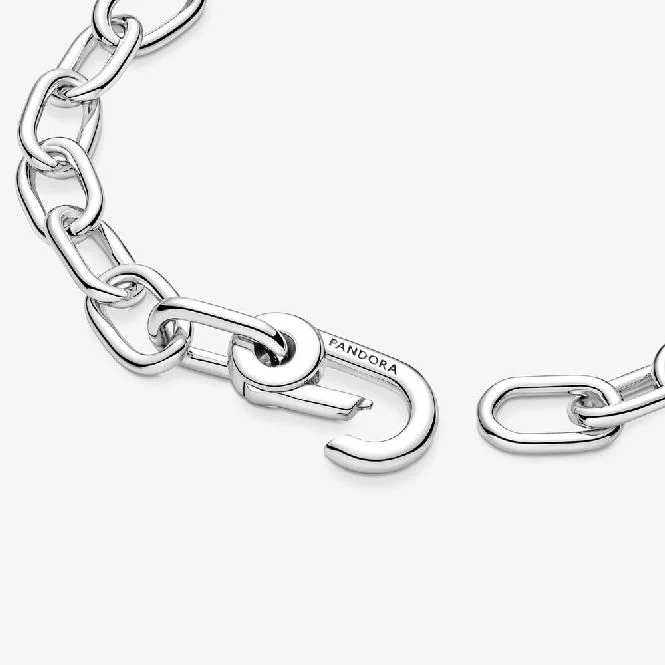 ME Silver Small Link Chain Bracelet, 16cm