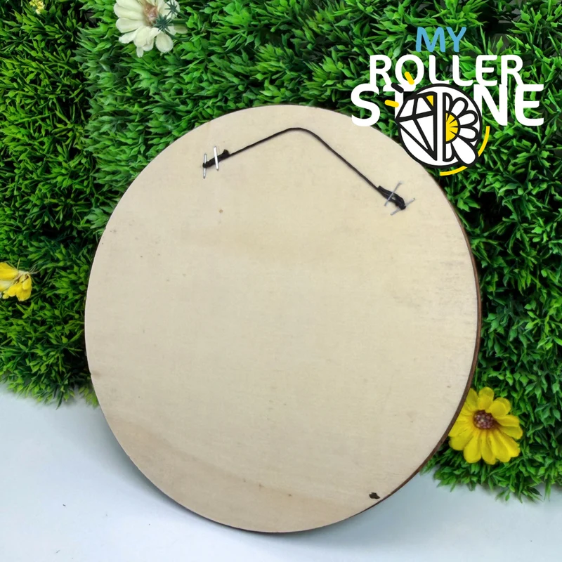 Wanddekoration „Blume des Lebens“ aus Holz
