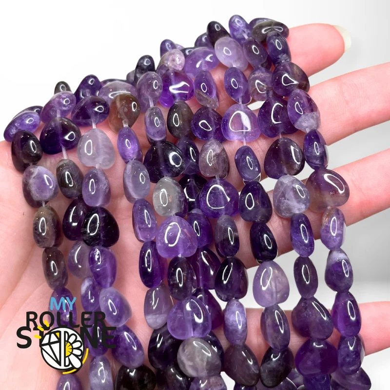 Amethyst-Herzperle