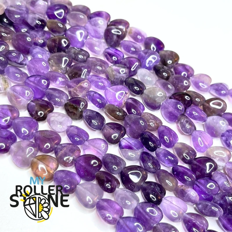 Amethyst-Herzperle