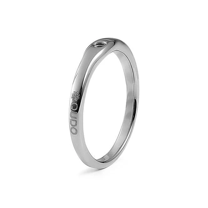 Fine Silver Interchangeable Ring, Size 54
