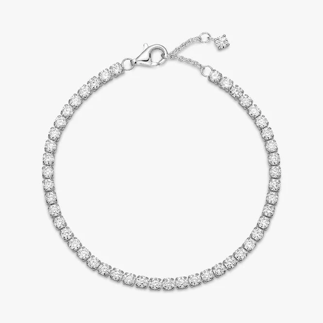 Sparkling Tennis Bracelet, 16cm