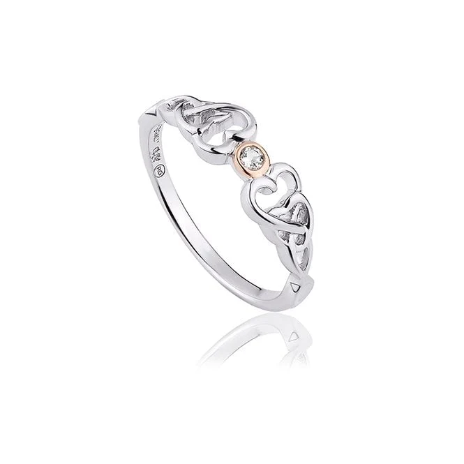 Lovespoons Silver Ring Size N