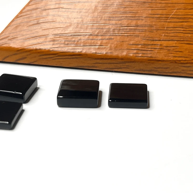 Onyx-Quadrat-Cabochon