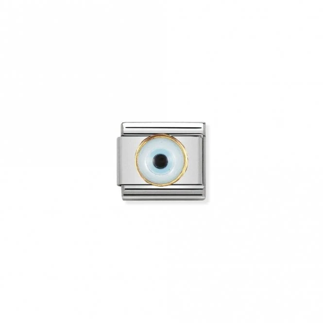 Classic Gold Greek Eye Stone Sparkly Charms