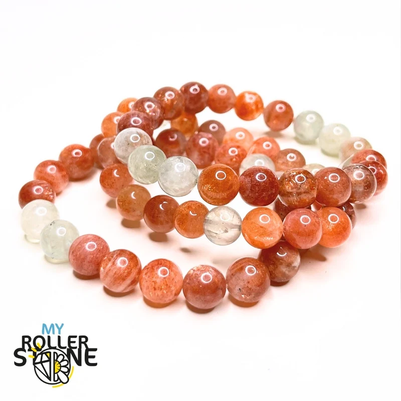 Goldenes Sonnenstein-Armband 5A