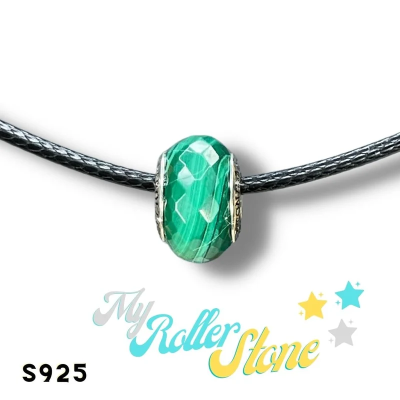 Malachit-Signatur-Charm