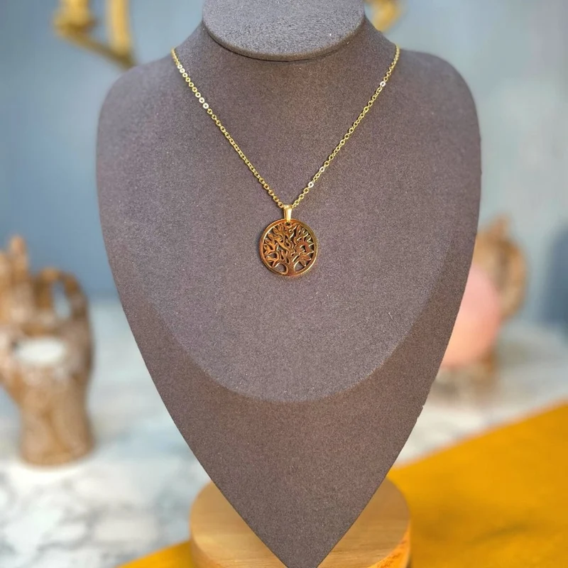 Anhänger „Baum des Lebens“ aus Gold