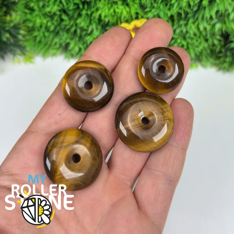 Tigeraugen-Donuts (4-mm-Loch)