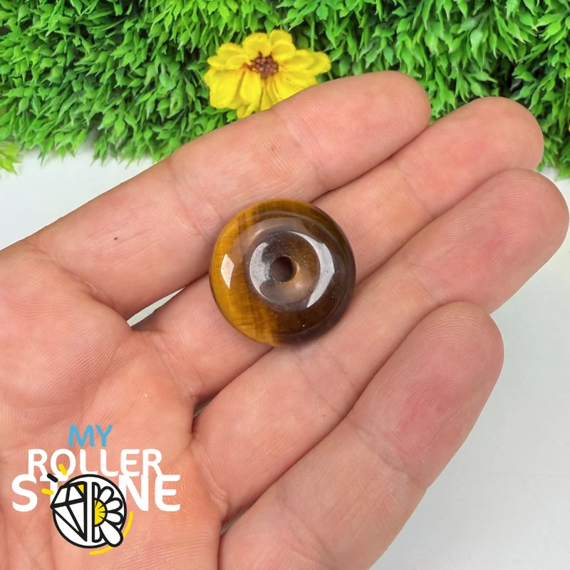 Tigeraugen-Donuts (4-mm-Loch)