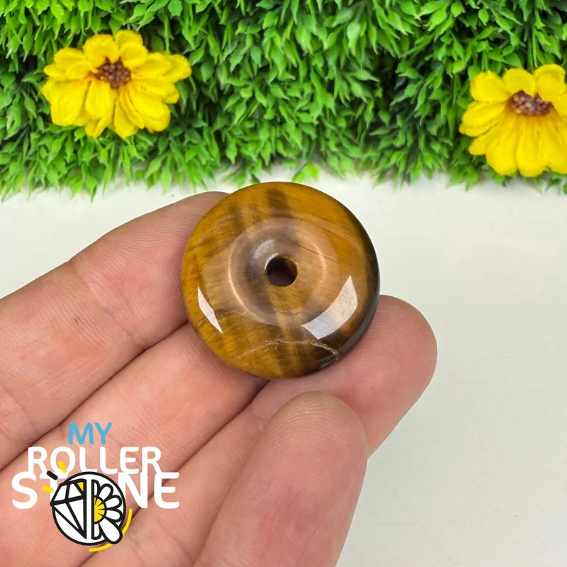 Tigeraugen-Donuts (4-mm-Loch)