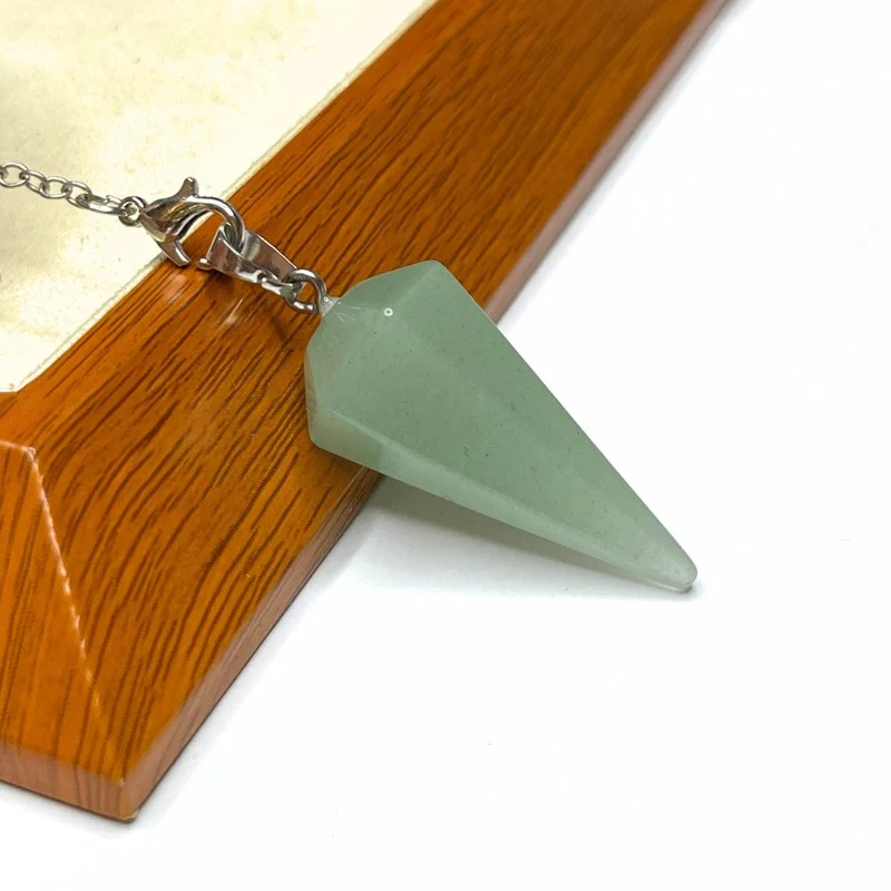 Bergkristall/Aventurin/Amethyst Pendelanhänger