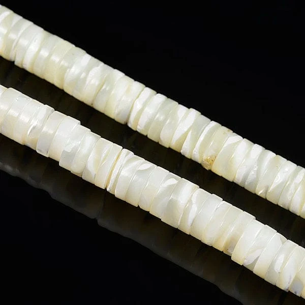 Heishi Pearls Perlmutt
