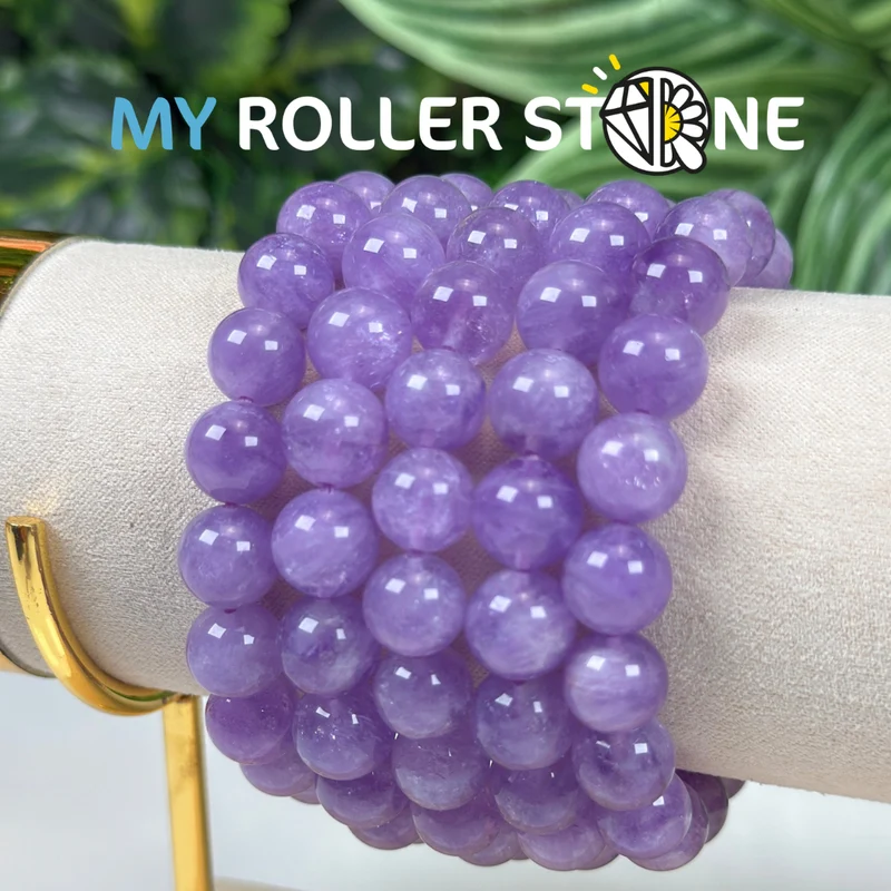 3A Lavendel-Amethyst-Armband