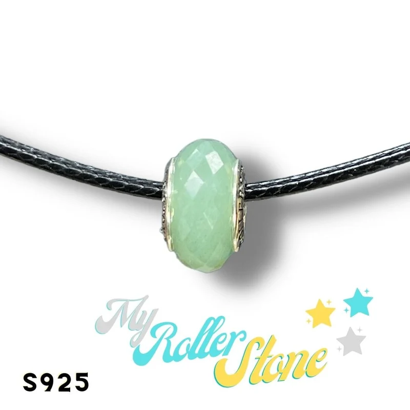 Grüner Aventurin-Signatur-Charm