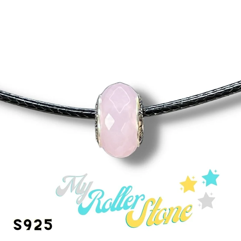 Rosenquarz-Signatur-Charm