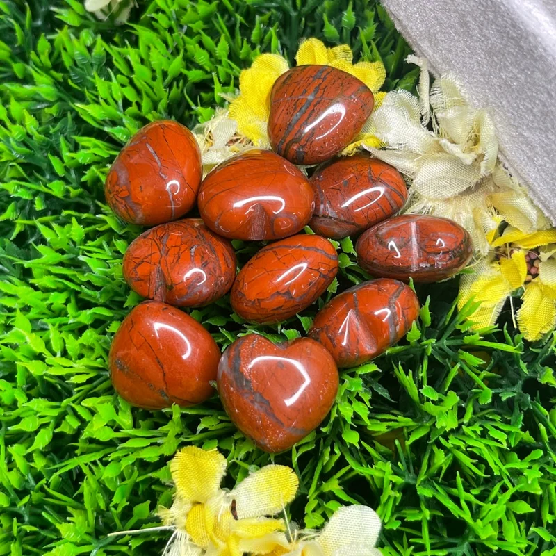 Rotes Jaspis-Herz
