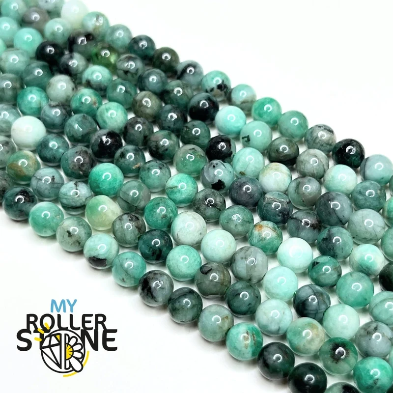 Smaragdperle 6 mm