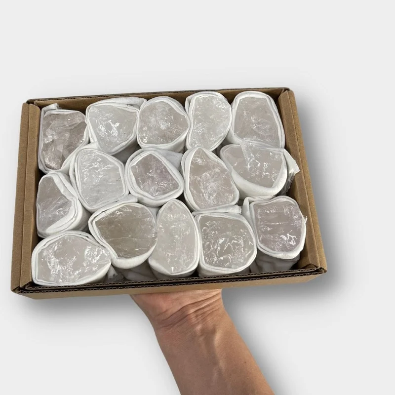 Box Roher Bergkristall