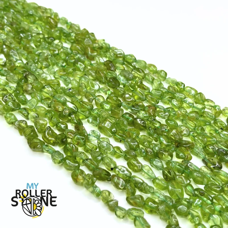 Peridot-Barockperle
