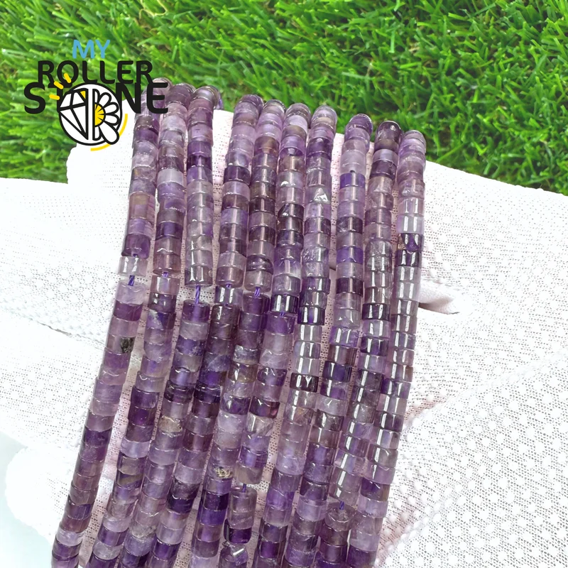Amethyst-Heishi-Perle
