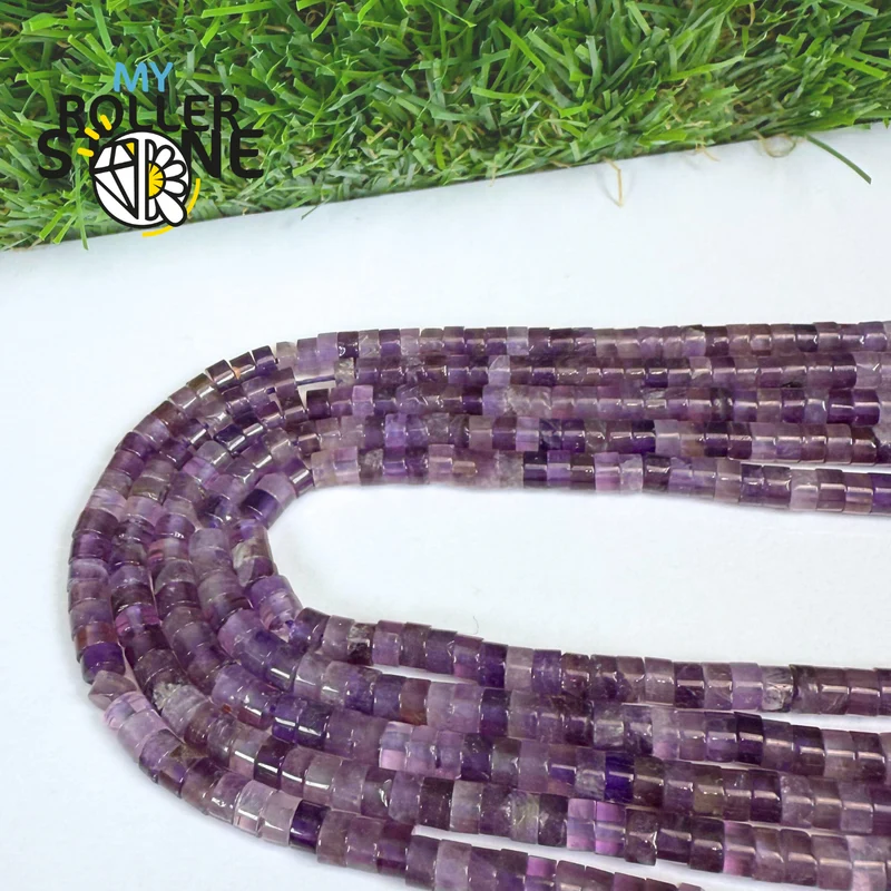Amethyst-Heishi-Perle