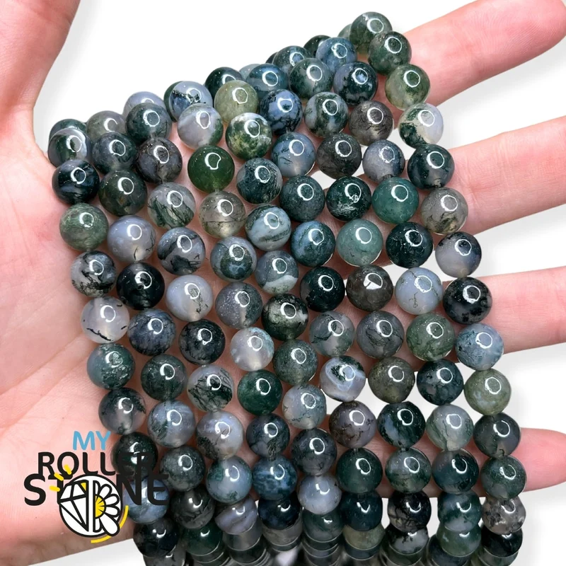 Moosachatperle 7A