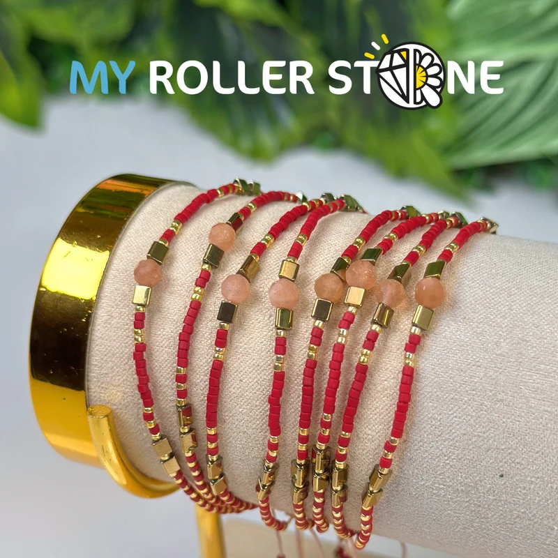 Perlenarmband, Sonnenstein