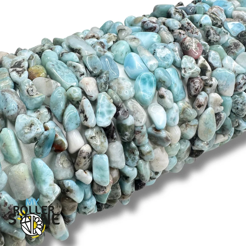 Larimar-Chips-Armband