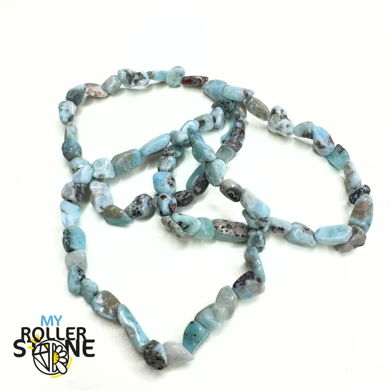 Larimar-Chips-Armband