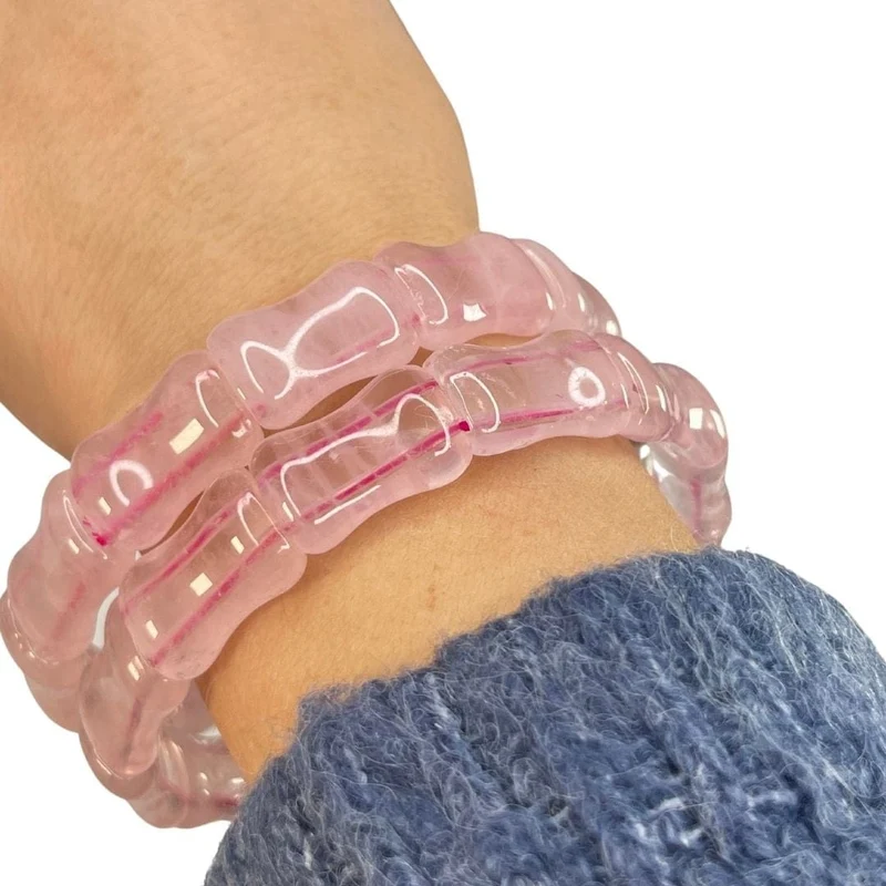Steinarmband (Rosenquarz, Tigerauge, Amethyst usw.)