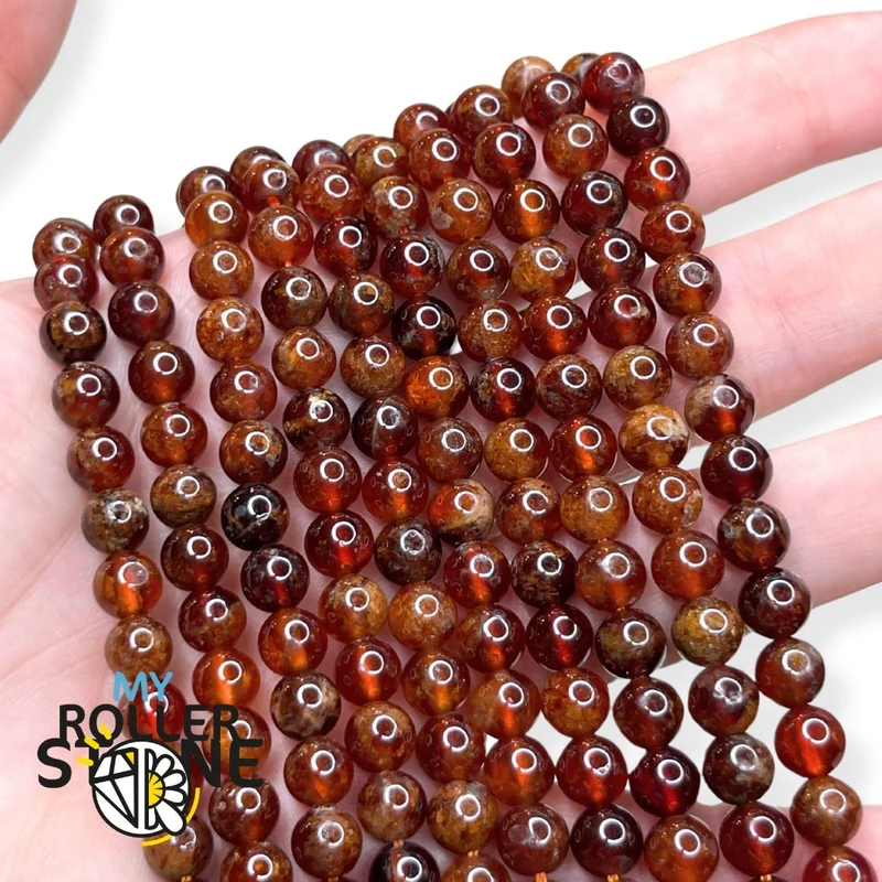 Orange Granatperle 3A