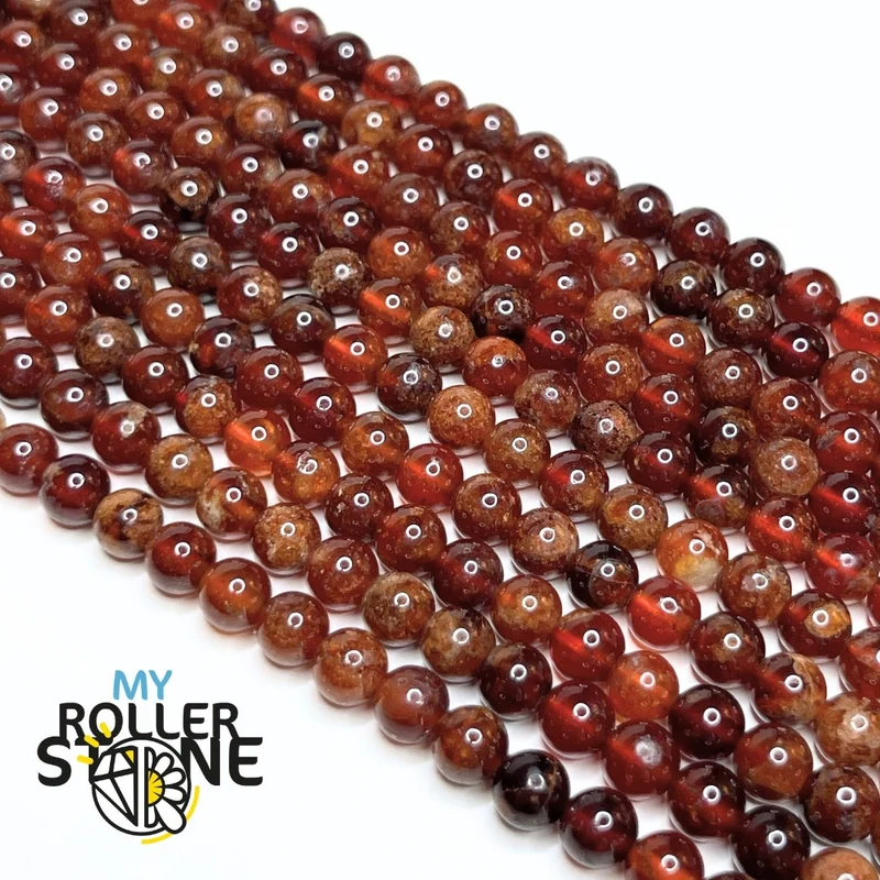 Orange Granatperle 3A