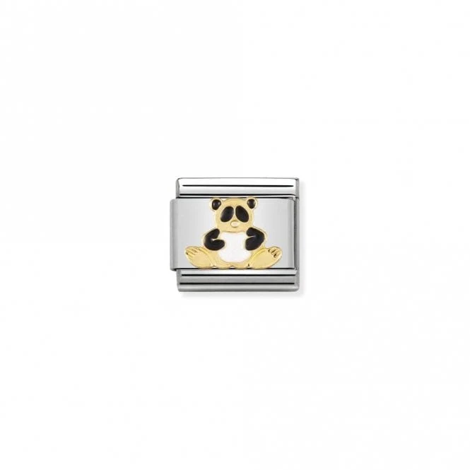 Classic Gold Panda Animal Charms