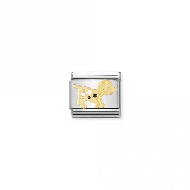 Classic Gold Dog Animal Charms