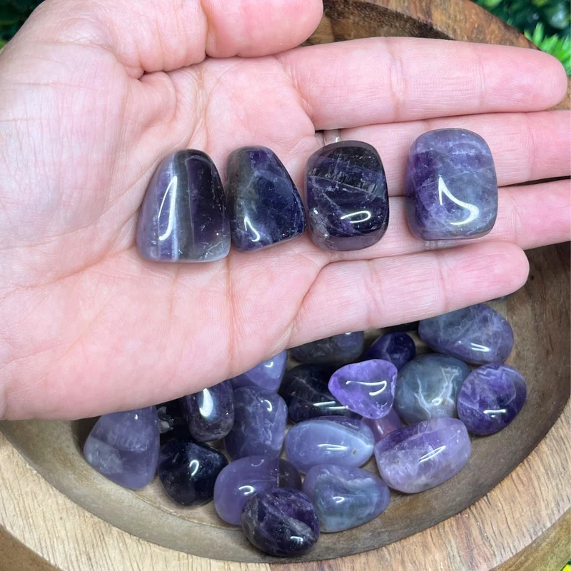 Amethyst-Trommelsteine