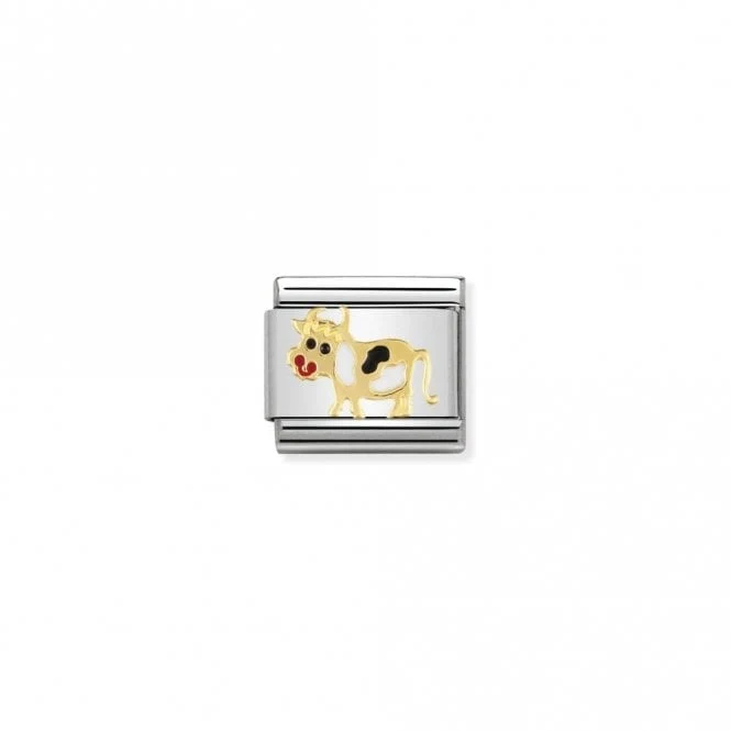 Classic Gold Cow Animal Charms