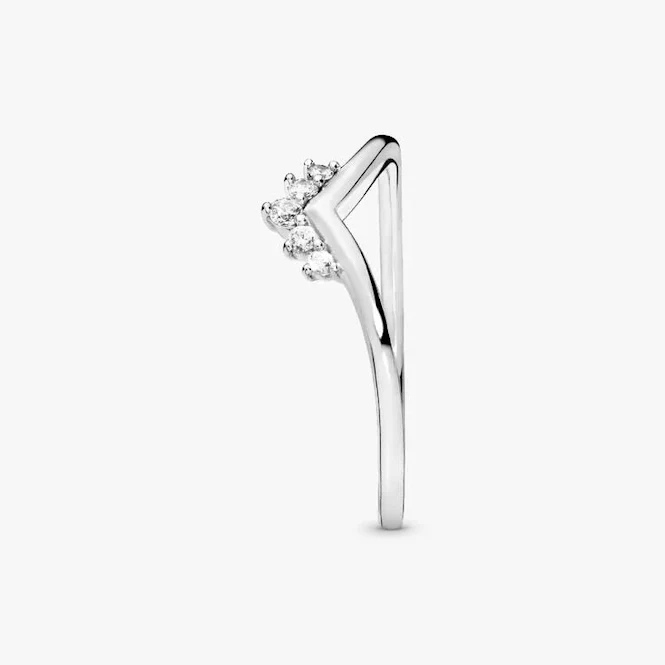 Tiara Wishbone Ring, Size 54