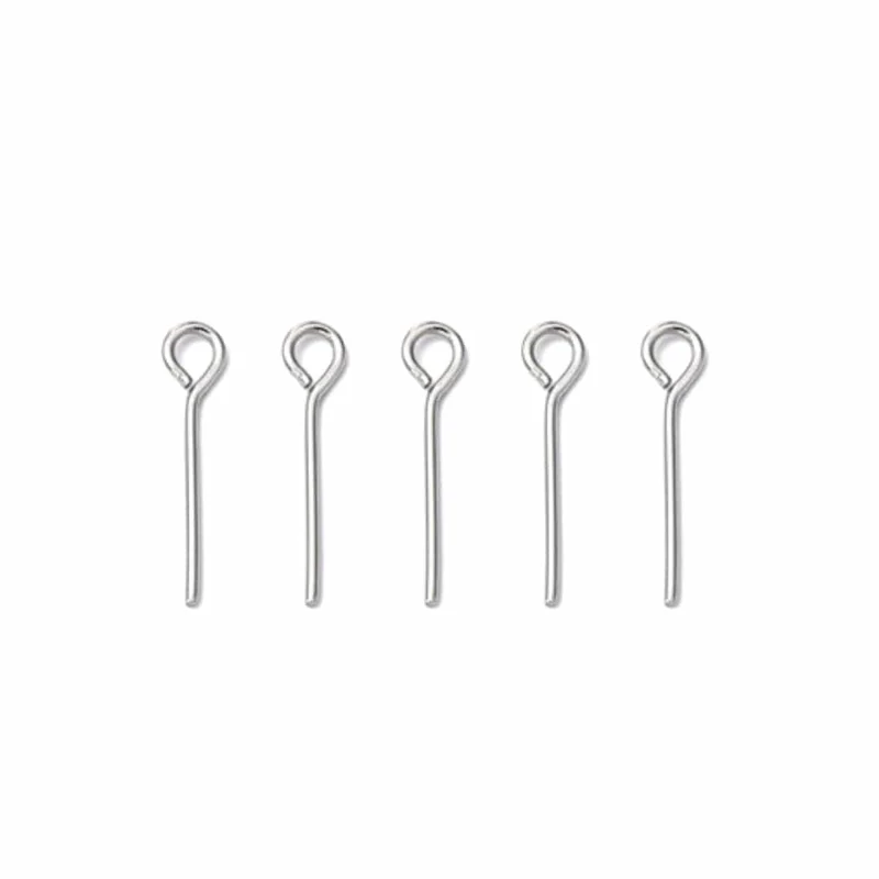 Silberner Ohrstecker