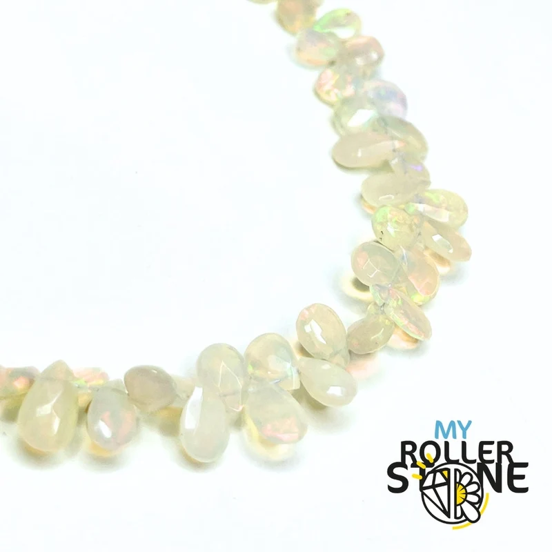 Äthiopischer Opal Tropfenperle 5A