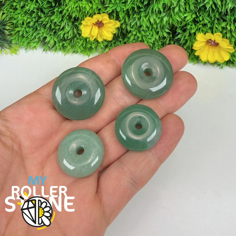 Aventurin Donuts (4mm Loch)