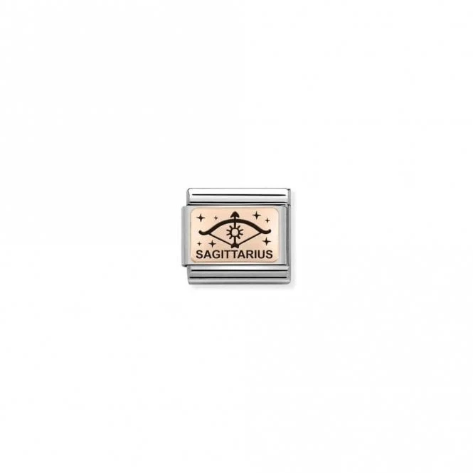 Classic Rose Gold Star-Sign Sagittarius Zodiac Charms
