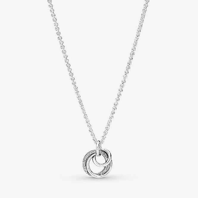 Family Always Encircled Pendant Necklace, 60cm