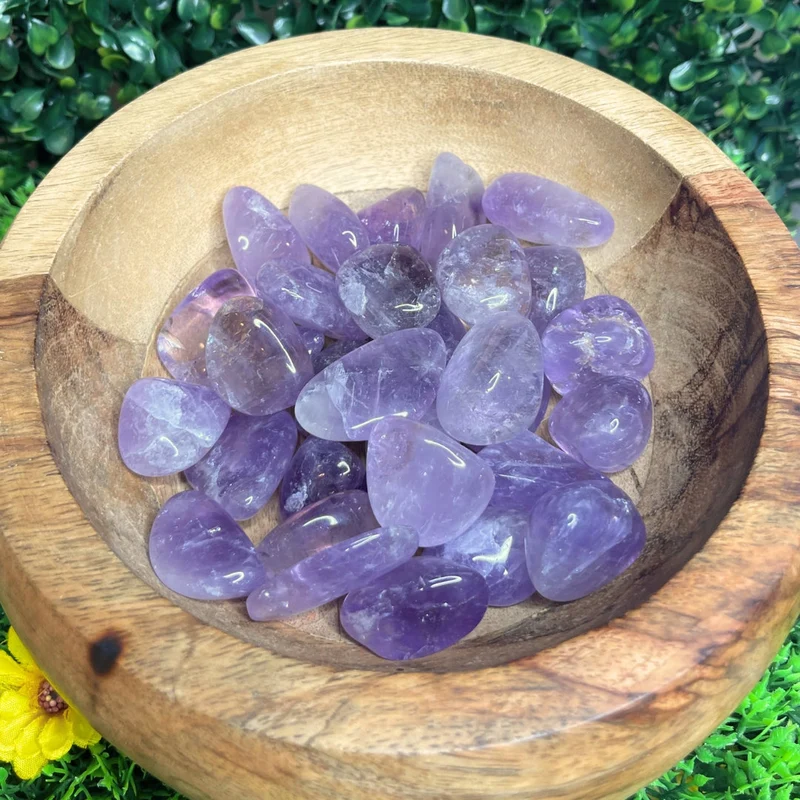 Amethyst-Trommelsteine