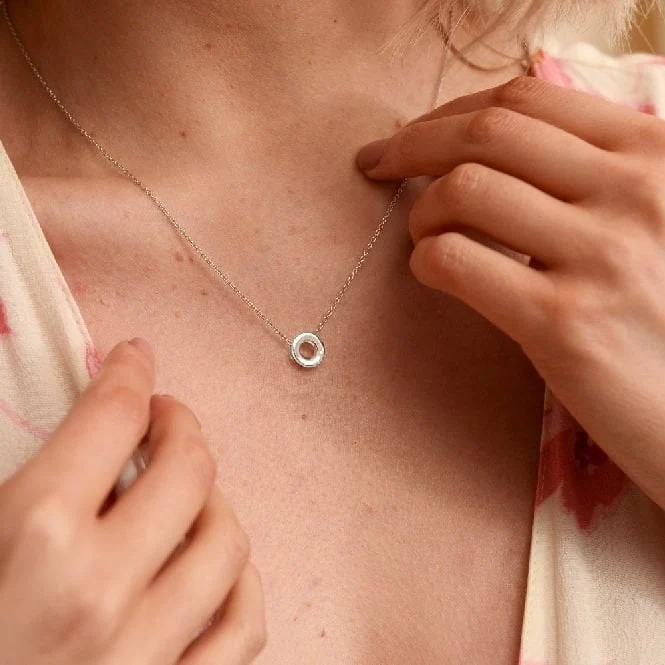 Silver Amulets Circle Pendant