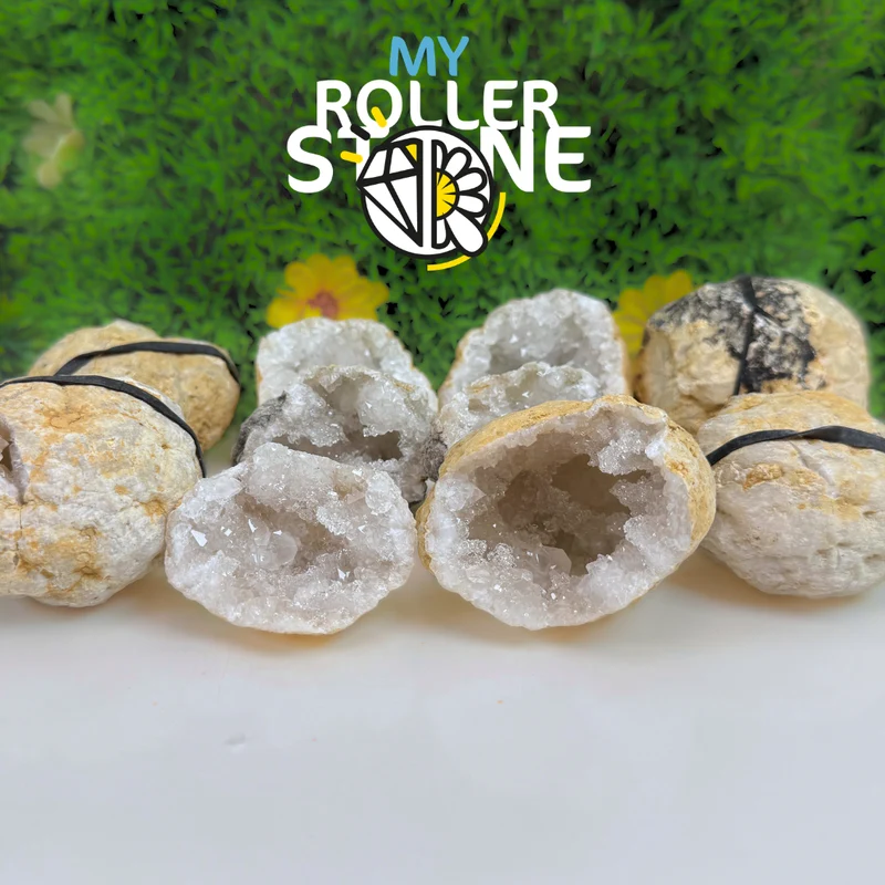 Kleine ganze Quarzgeode